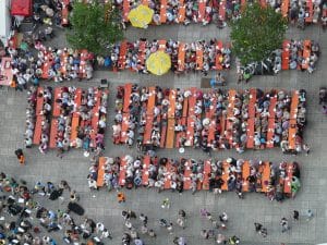 Bierbankgarnitur für Feste